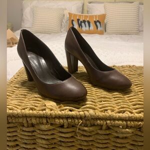 Ralph Lauren Dark brown leather shoes